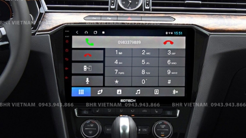 Màn hình DVD Android liền camera 360 Volkswagen Passat 2016 - nay | Gotech GT360 Plus